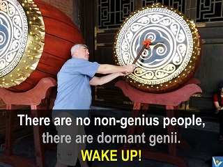 Genius quotes how to awaken your inner genius Vadim Kotelnikov big drum